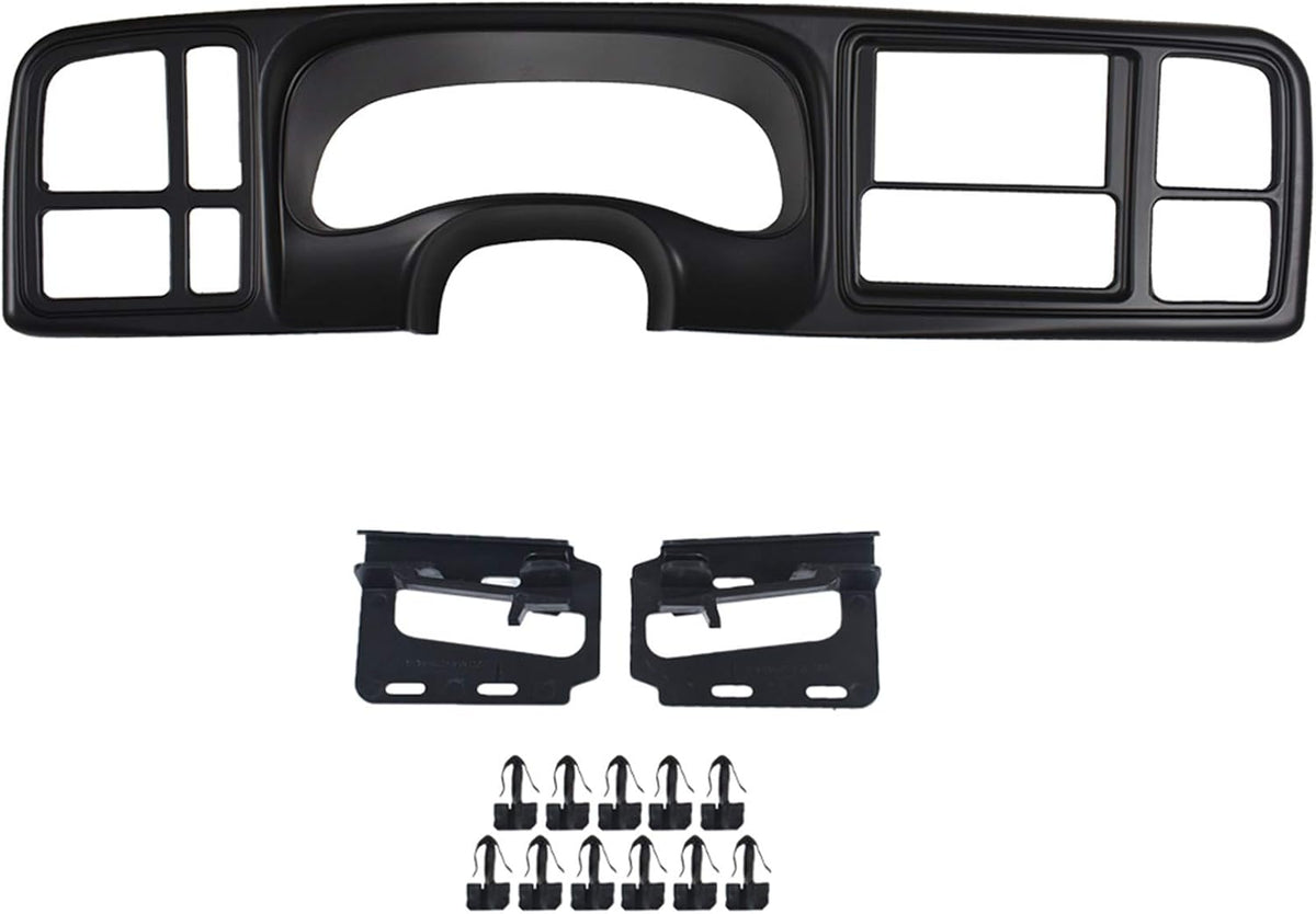 Double Din Truck Dash Kit Matte Black L80738