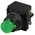 Pilot Light, LED, 120VAC, 30mm, Plastic P826926