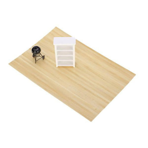1/12 Dollhouse Miniatures Wood Flooring Self Stick W4885