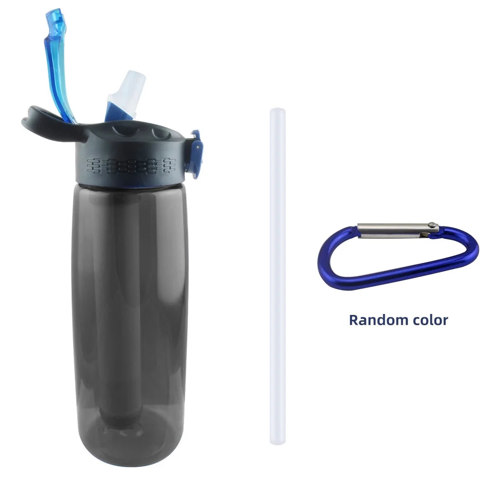 Black Tritan Water Filter Bottle M7432
