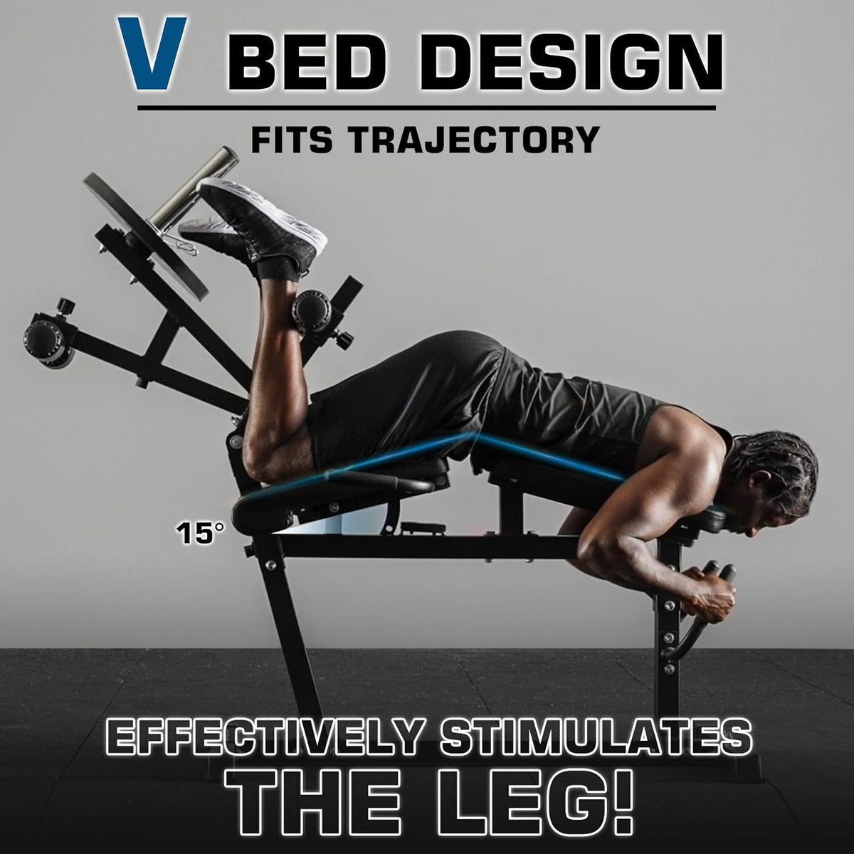 Leg Extension and Leg Curl Machine M133171