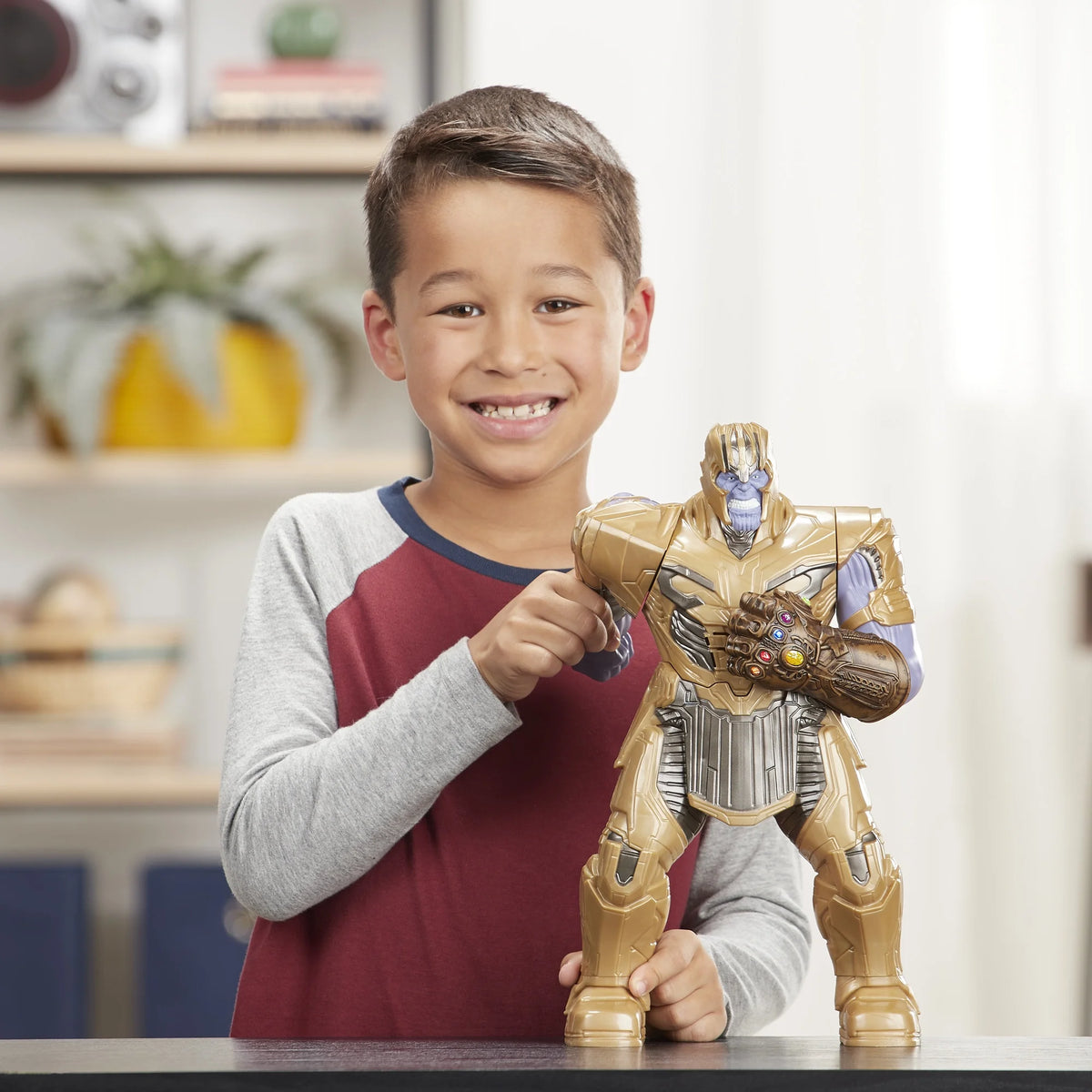 13.75 in Thanos Action Figure with 20+ Sounds D8514