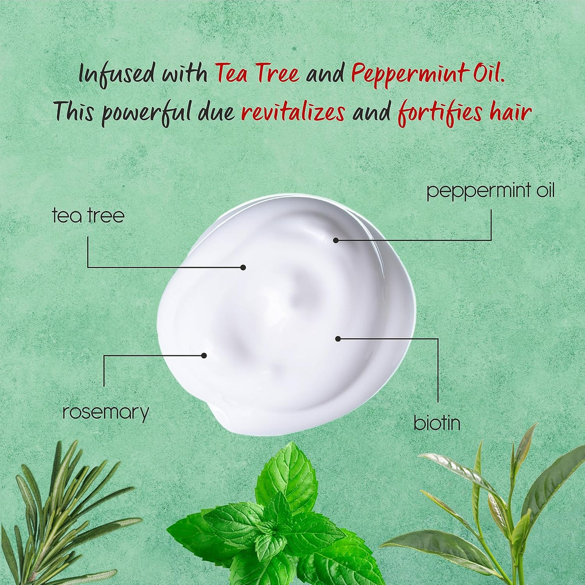 Tea Tree Shampoo and Conditioner Set 20.2 FL Oz Each J303