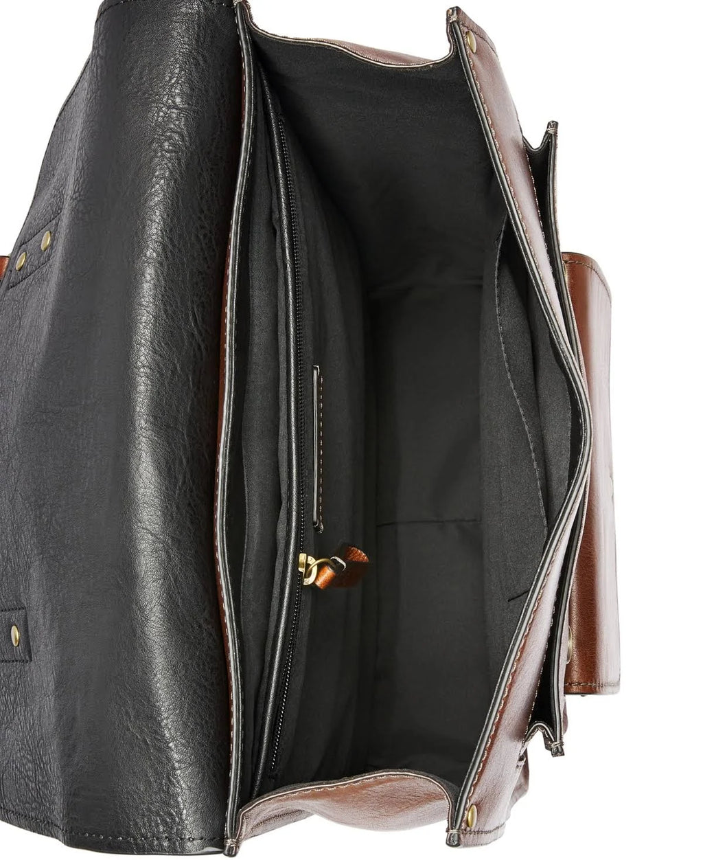 Cognac Leather Rucksack W259329
