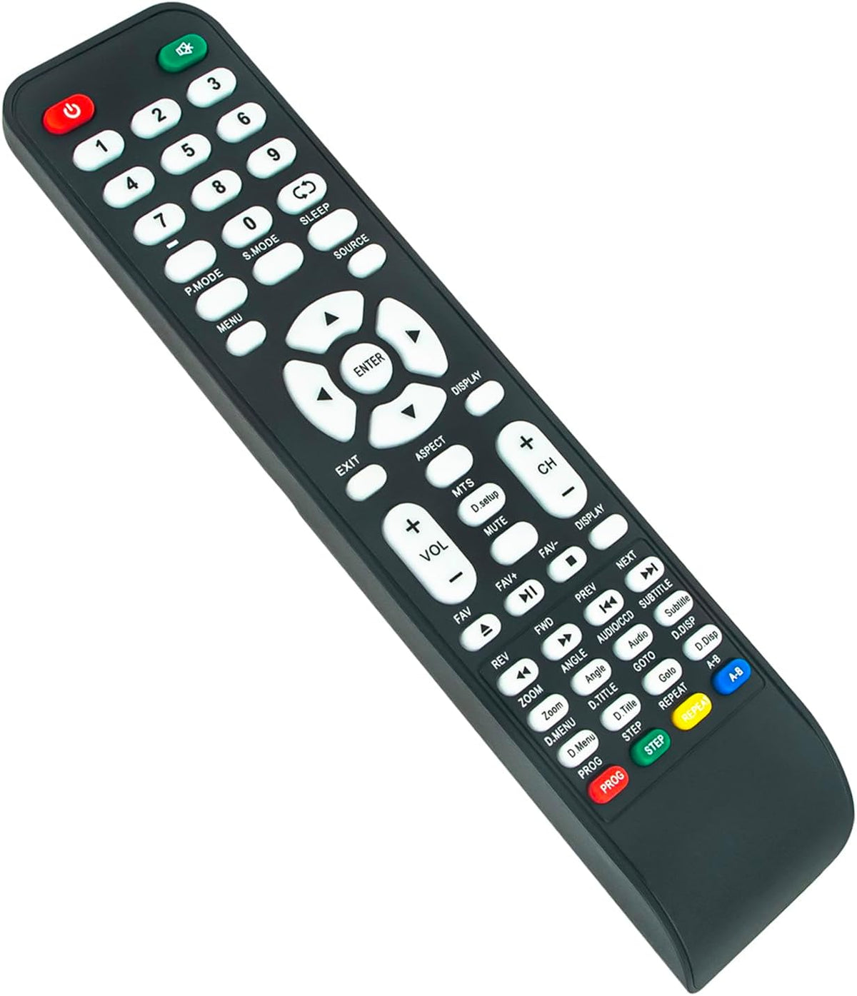 Replacement Remote Control for LED DVD HDTV H898665