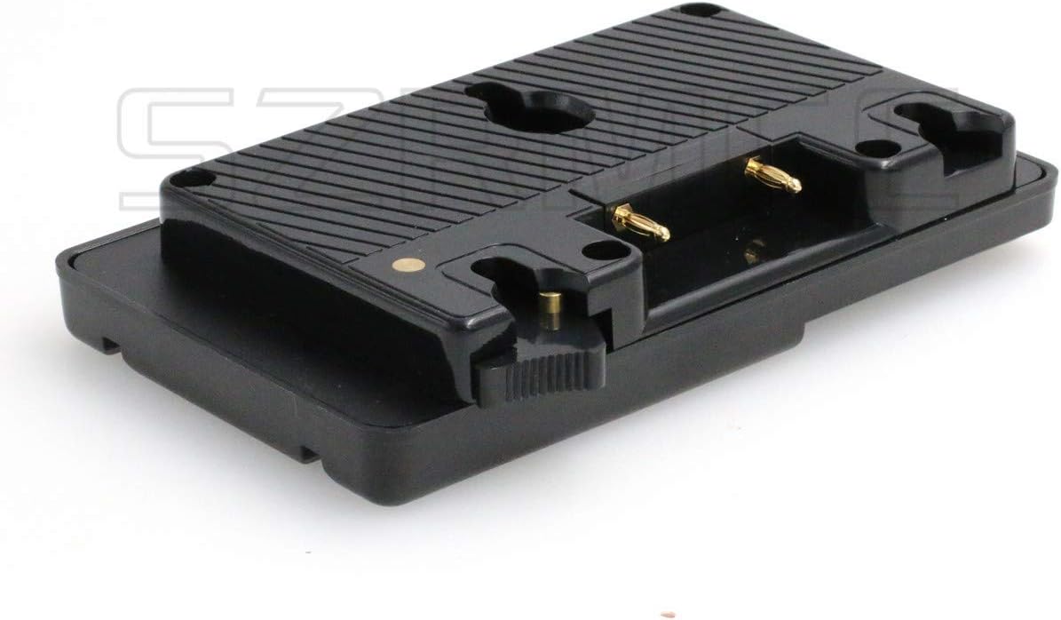 Gold Mount to V-Mount Camera Adapter Plate with D-Tap Output L11132