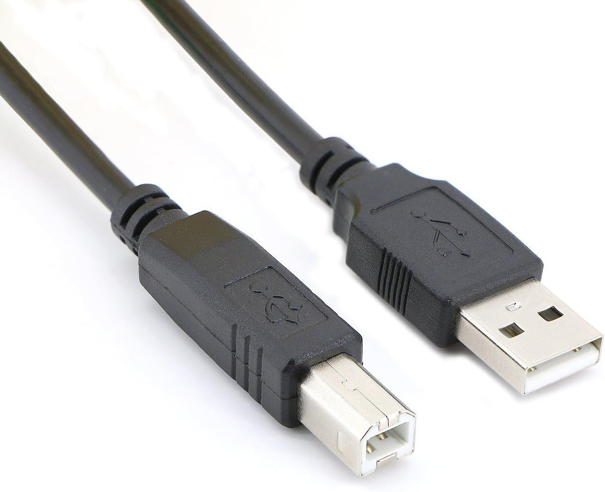 USB 2.0 Cable A Male to B Male (100 Feet) Pack of 2 N314353