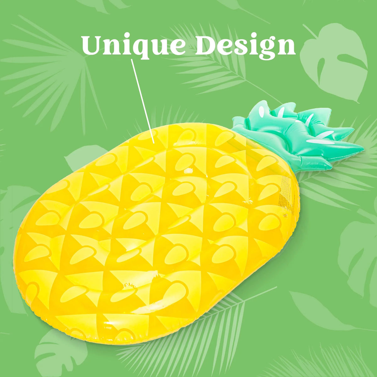 84" Giant Inflatable Pineapple Pool Float F467372