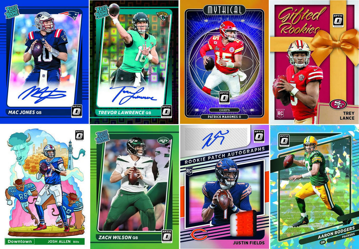 2021 Panini Donruss Optic Football Blaster Box J650