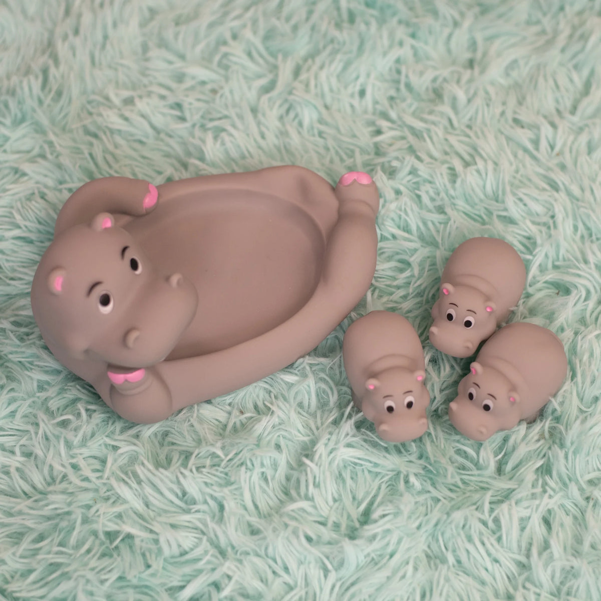 Hippo Family Bath Toys J105657
