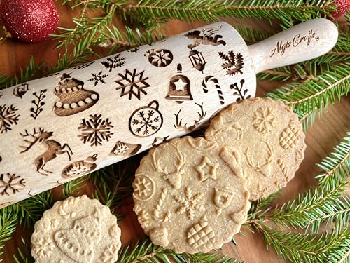 Embossing Rolling Pin N2704