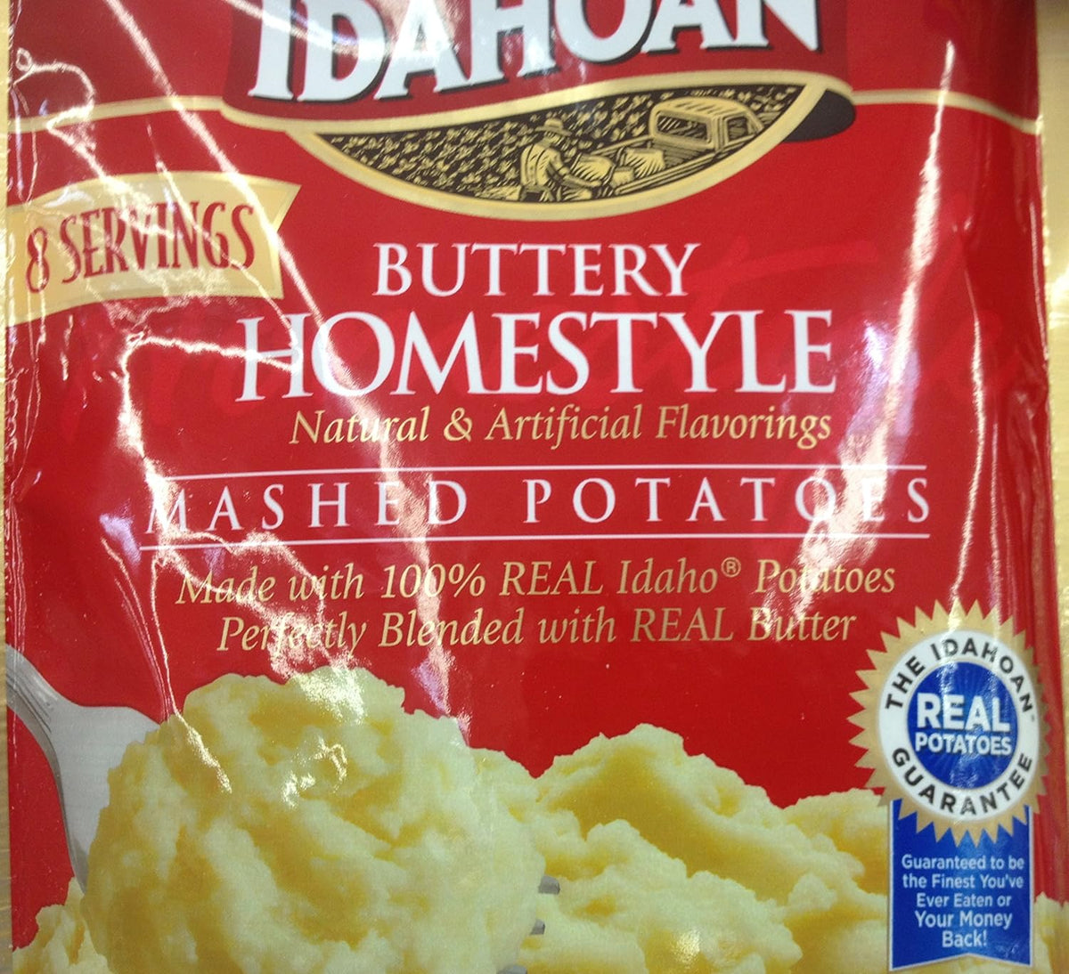 Butter Homestyle Mashed Potatoes 4 oz. Z7766