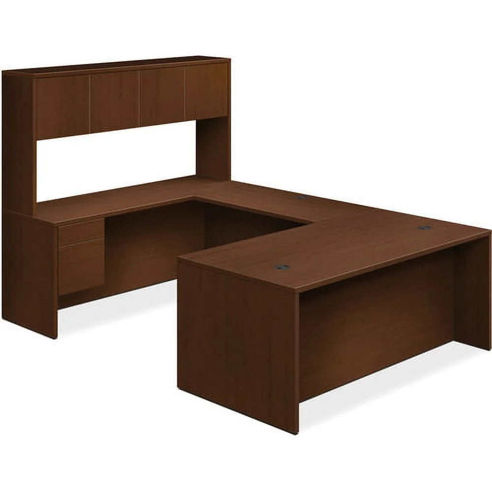 Mocha Laminate 2-Drawer 48" x 24" Work Surface W340