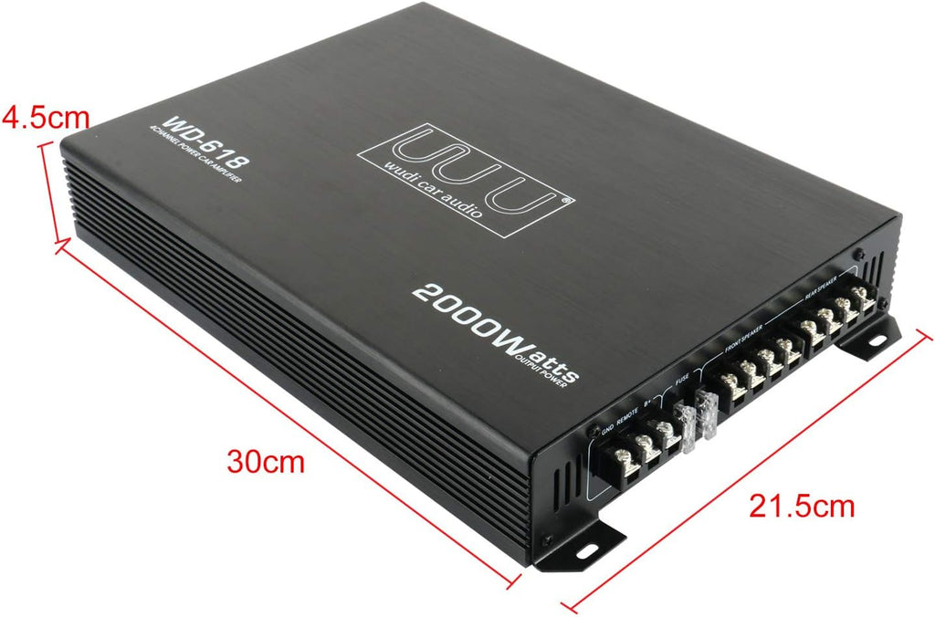 1500W 4 Channel Car Amplifier O100
