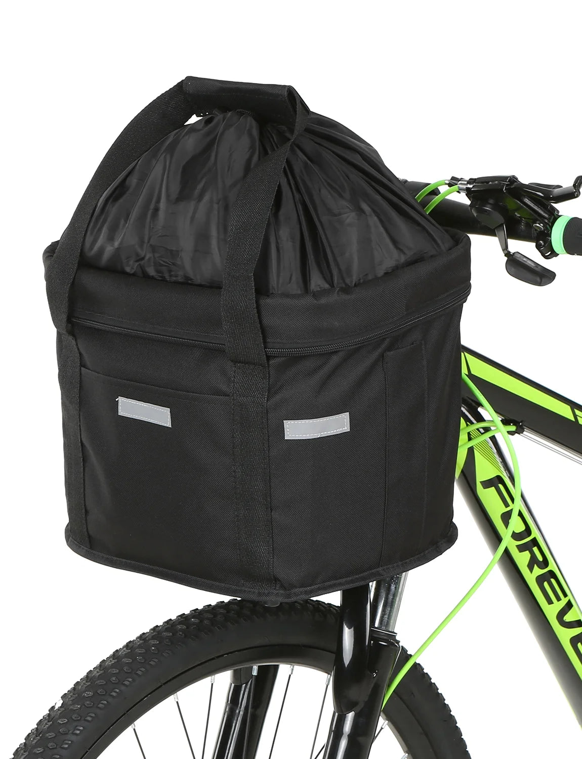 Removable Waterproof Bike Pannier Handlebar Basket Bag K269615