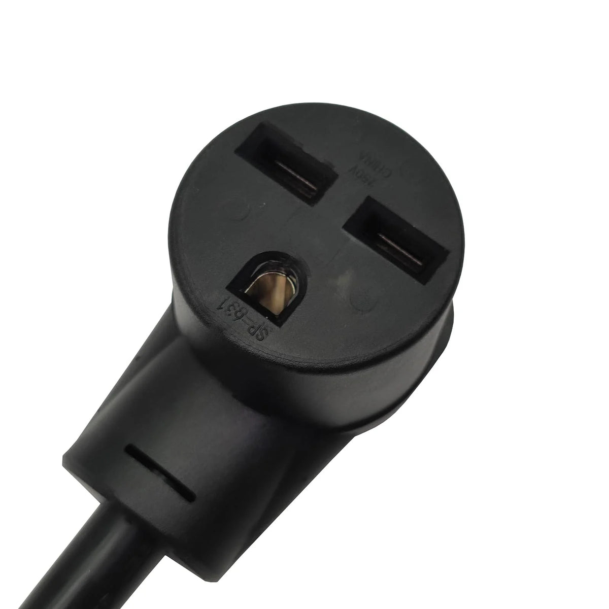 Adapter Cord Dryer 4-prong Right Angle Male NEMA 14-30P to 6-30R Heater Female 1.5FT O84648