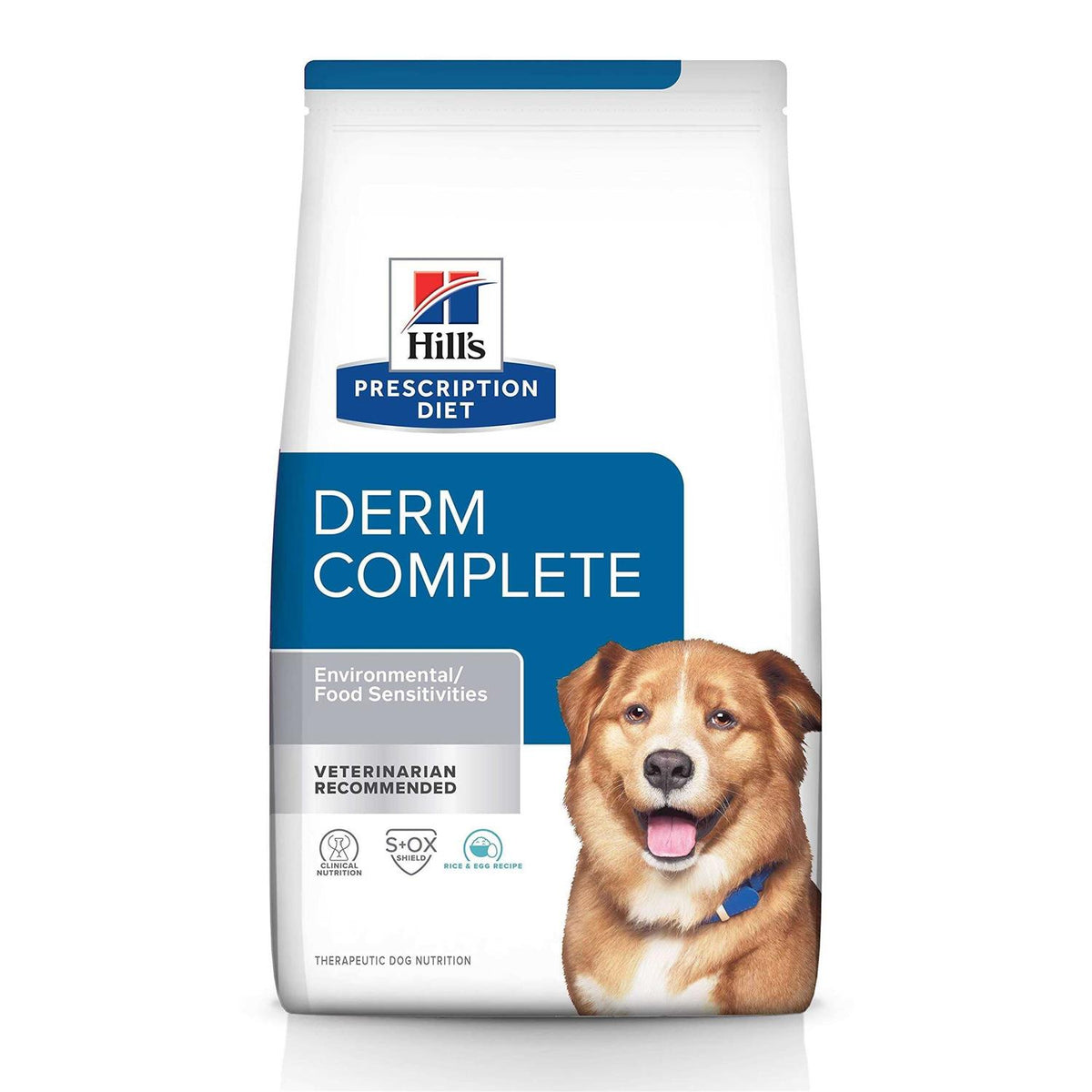 Prescription Diet Derm Complete Skin & Food Sensitivities Dry Dog Food U1559