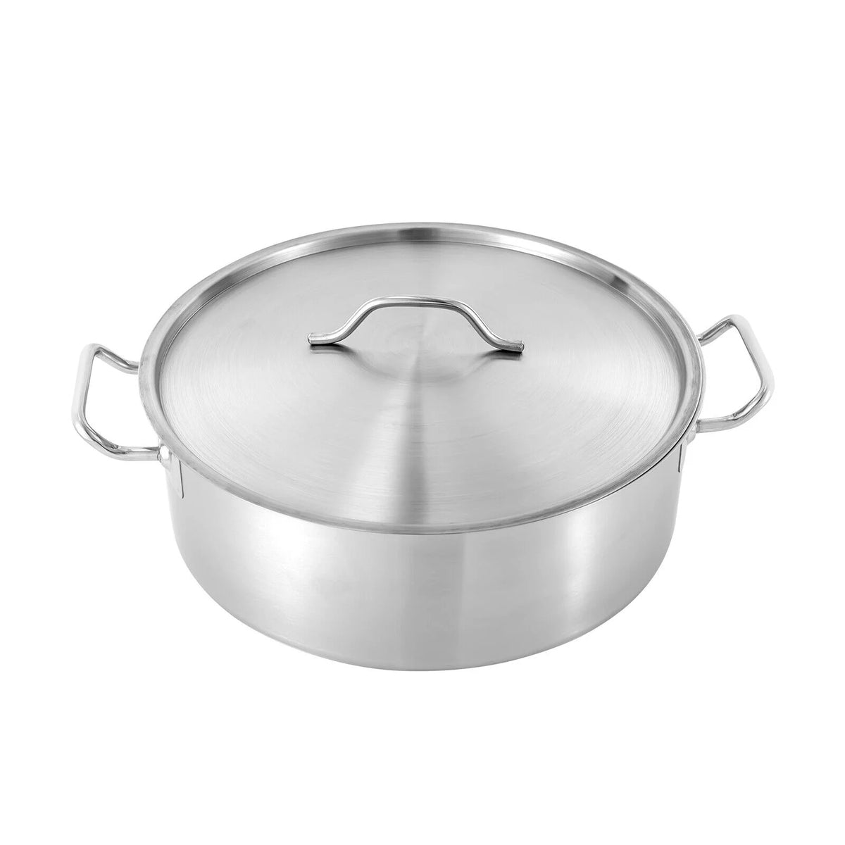 11 Quart Stainless Steel Stockpot with Lid Y6332