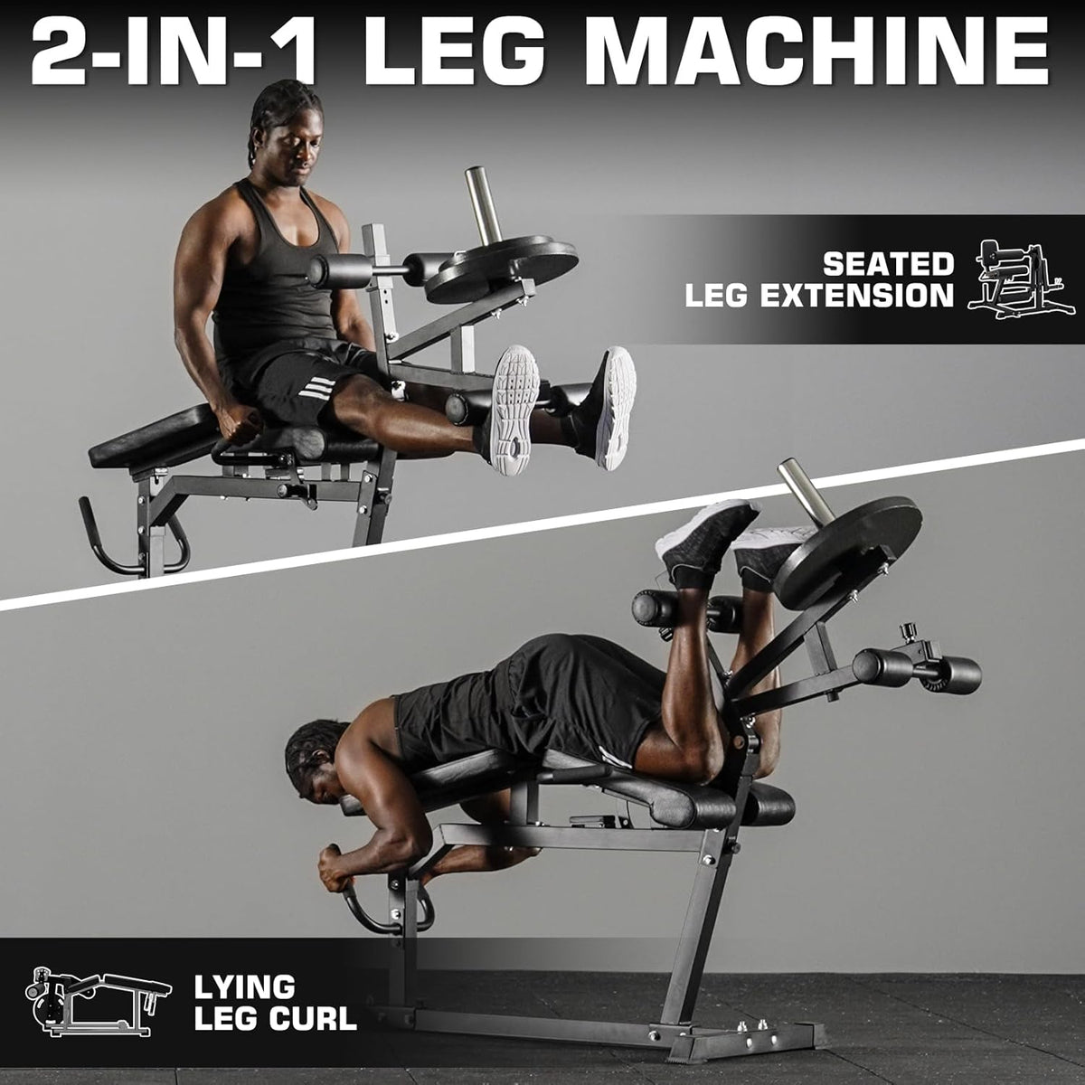 Leg Extension and Leg Curl Machine M133171