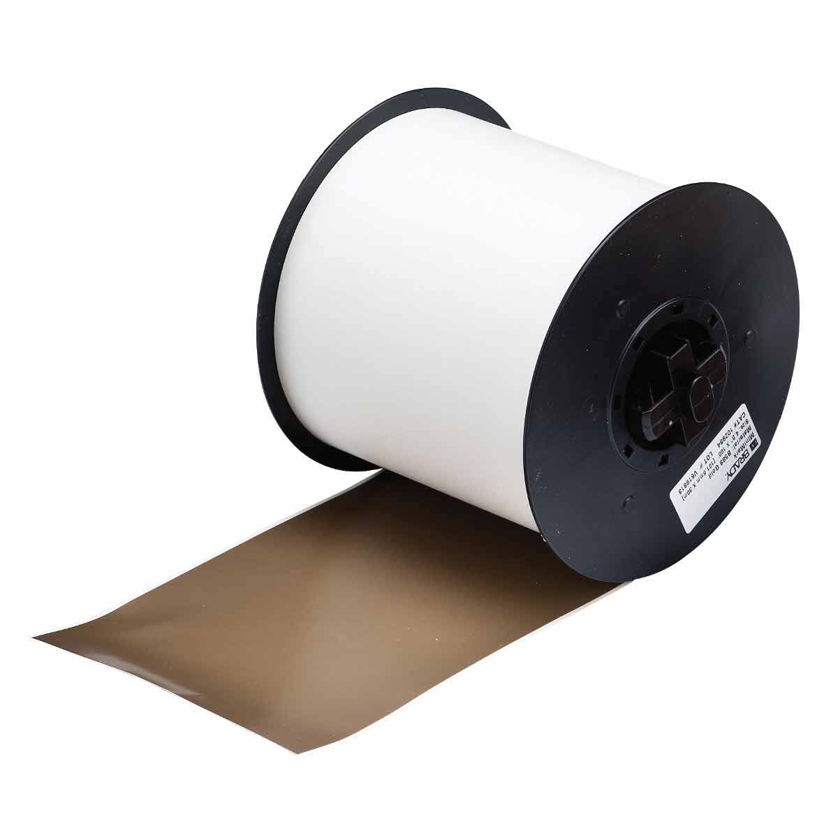 Tape Cartridge, Gold, 100 ft. L, 4 in. W H51655