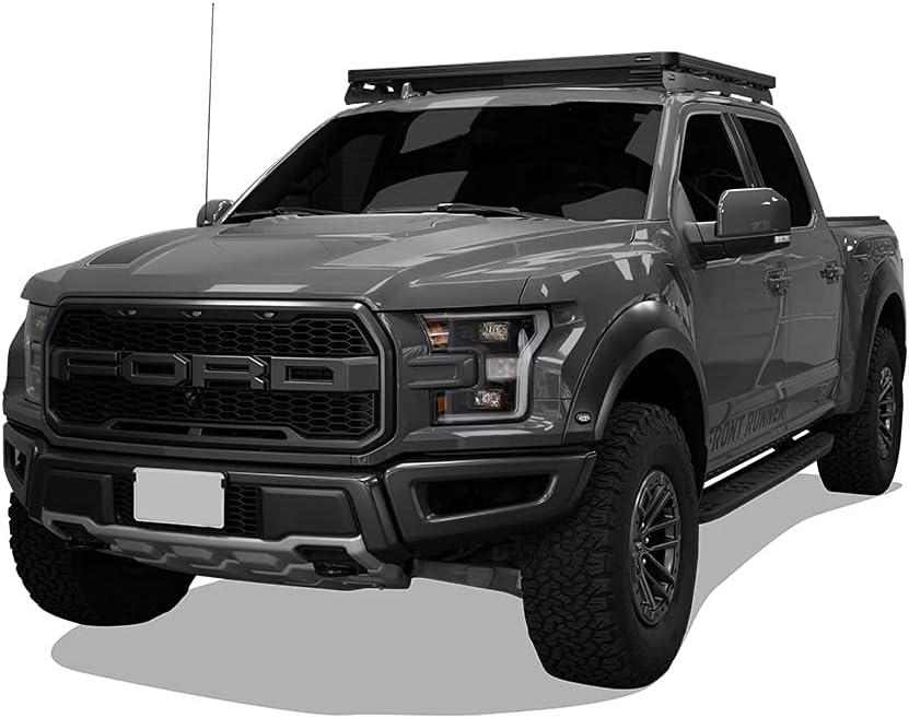 Slimline II Roof Rack Kit Low Profile Aluminum Platform Tray Cargo Carrier L5648