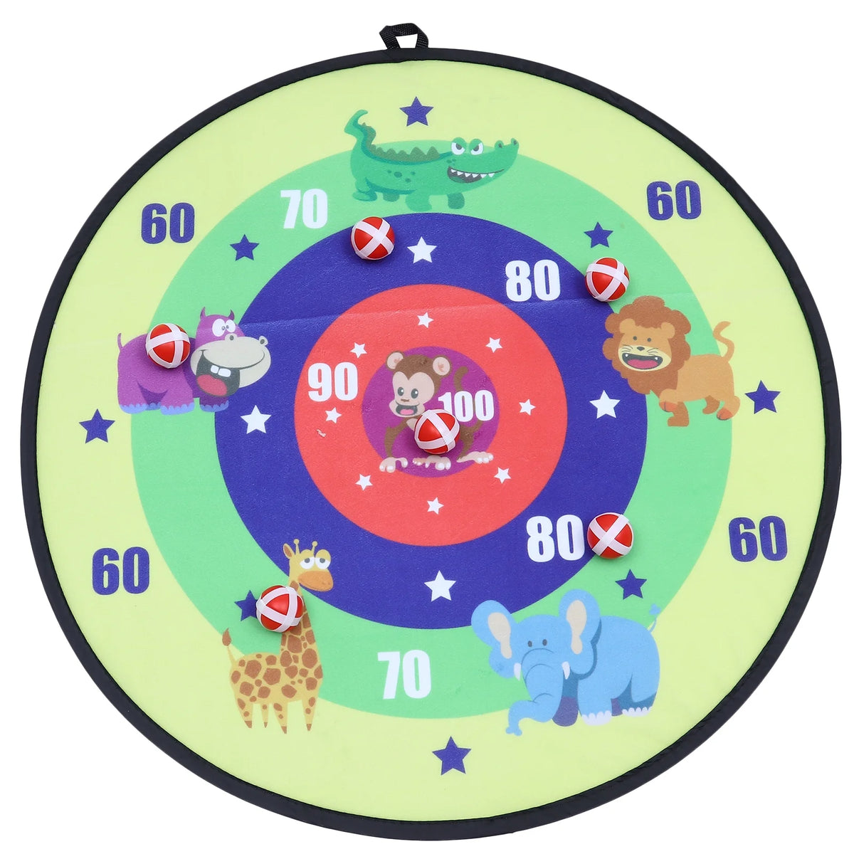 Sticky Dart Ball Toy Set with Dart Board Target O73452