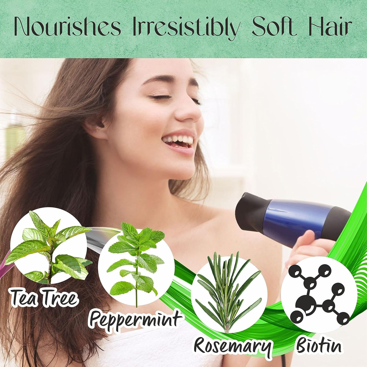 Tea Tree Shampoo and Conditioner Set 20.2 FL Oz Each J303
