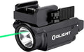 600 Lumens Magnetic USB Rechargeable Green Beam White LED Compact Rail Mount Tactical Flashlight V932