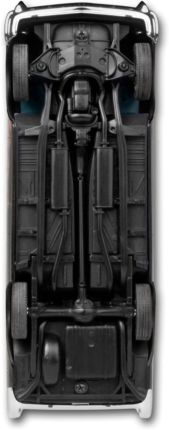 1:25 Scale 30-Piece Black Plastic Model Car Kit U746