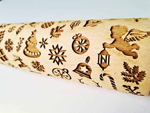 Embossing Rolling Pin N2704