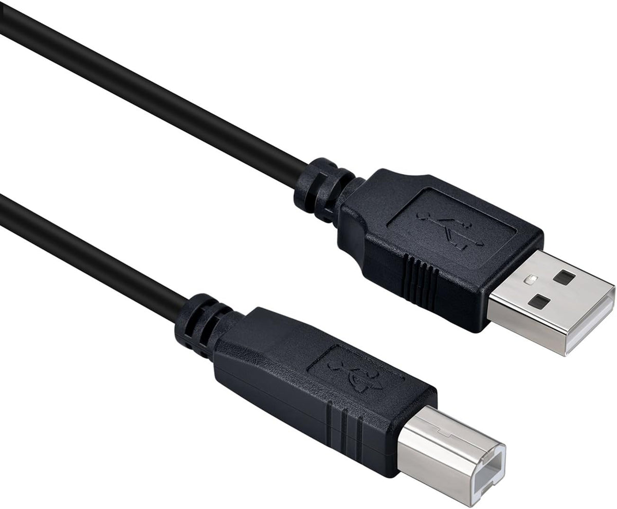 USB 2.0 Cable A Male to B Male (100 Feet) Pack of 2 N314353