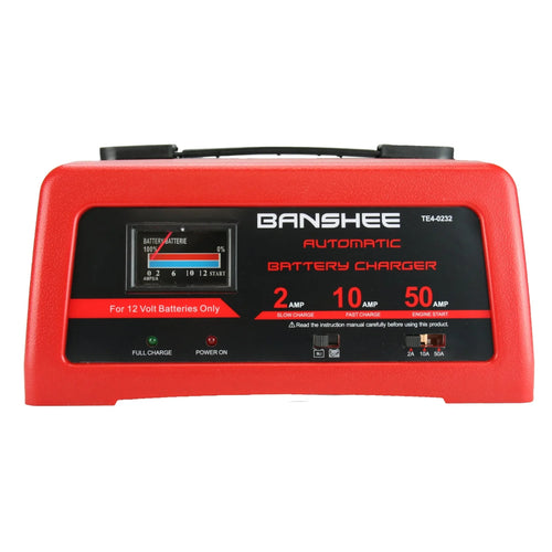 10/2/50 Amp 12V Manual Battery Charger Engine Starter H8965