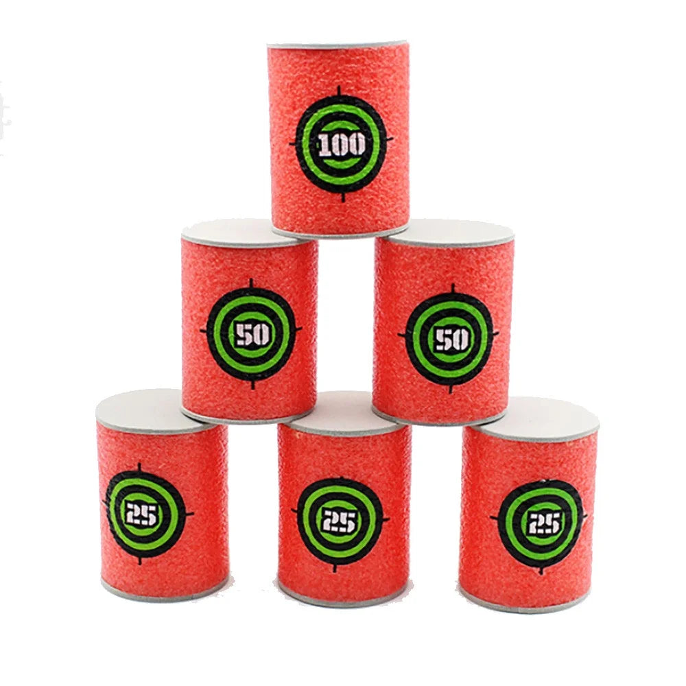 18Xeva Soft Bullet Target Dart For Nerf N-Strike Elite Series Blasters Kids Toy U29034