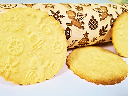 Embossing Rolling Pin N2704