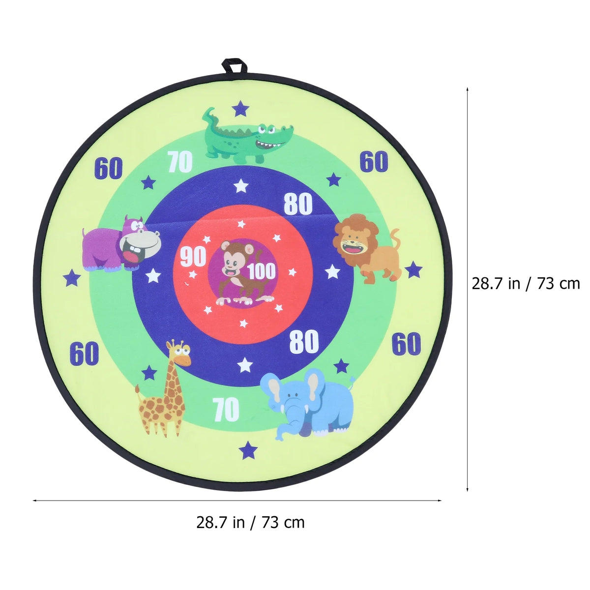 Sticky Dart Ball Toy Set with Dart Board Target O73452