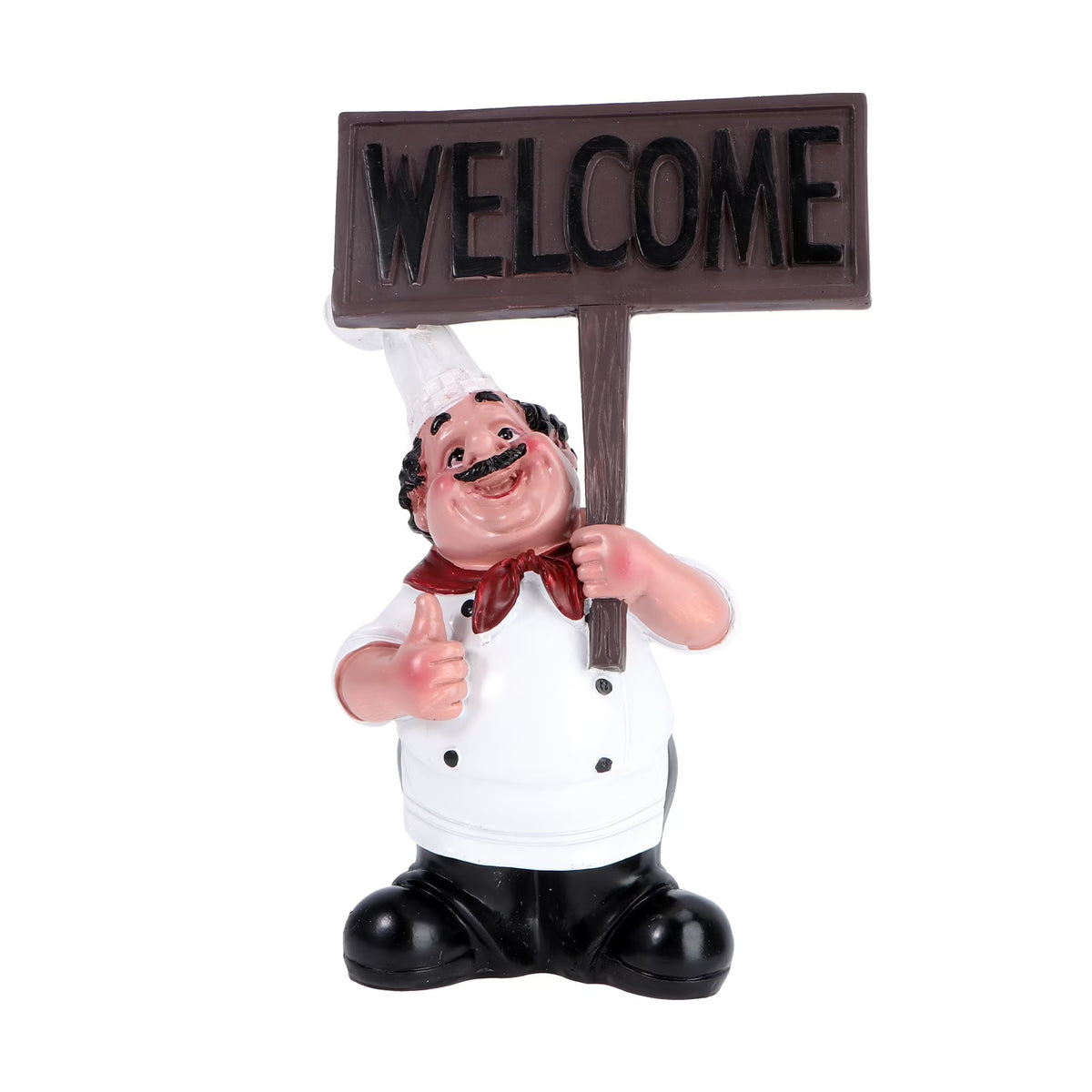 Vintage Resin Chef Figurine Ornament K86233
