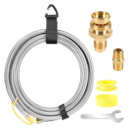 12FT Stainless Steel Quick Connect Propane Hose H73620