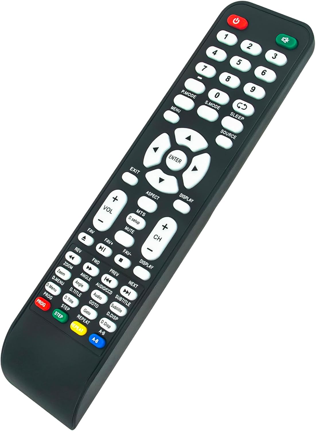 Replacement Remote Control for LED DVD HDTV H898665