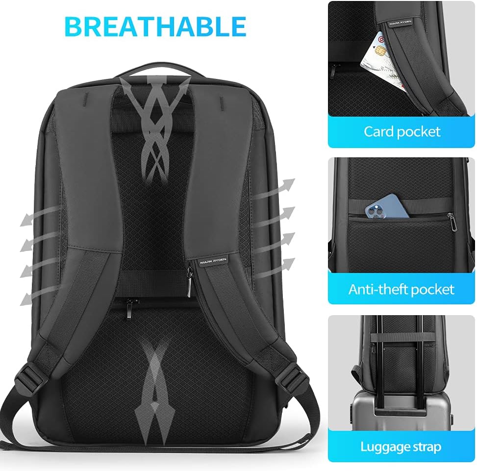 Hard Shell Laptop Backpack for 15.6 inch PC M6222