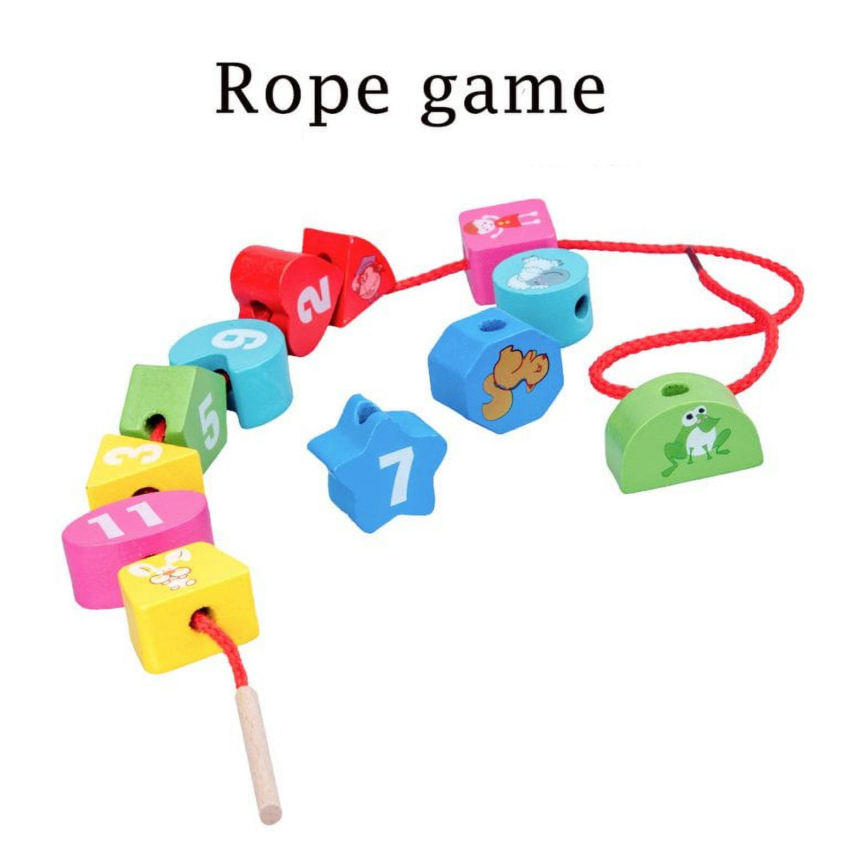 Wooden Shape Color Sorting Clock Toy Number Blocks Puzzle Stacking Sorter Jigsaw Early Learning Educational Toy Z888
