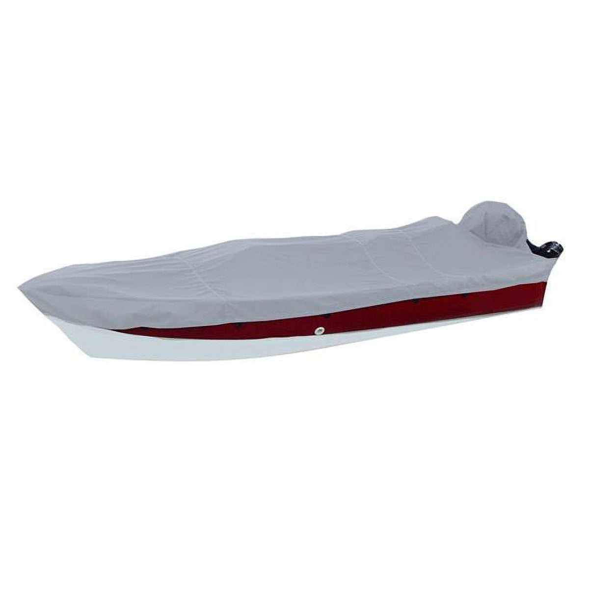 Slate Gray Fishing Boat Cover with Side Console Q982
