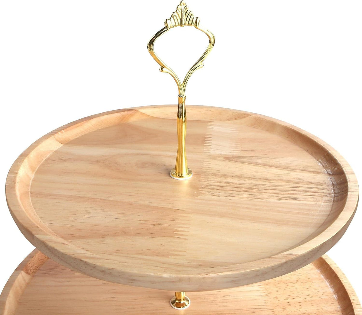 2 Tiered Wooden Cupcake Stand J5126