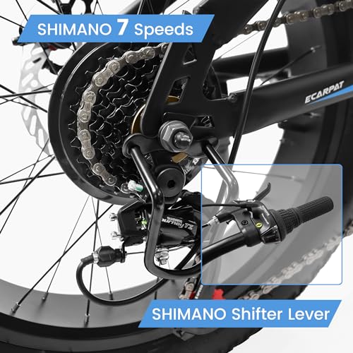 20 inch Kids Mountain Bike, 7-Speed with Mechanical Disc Brakes Front Suspension M70326