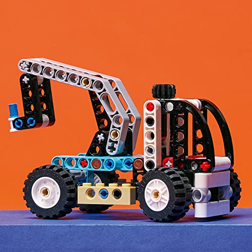 2 in 1 Telehandler Forklift Tow Truck Building Set Z100