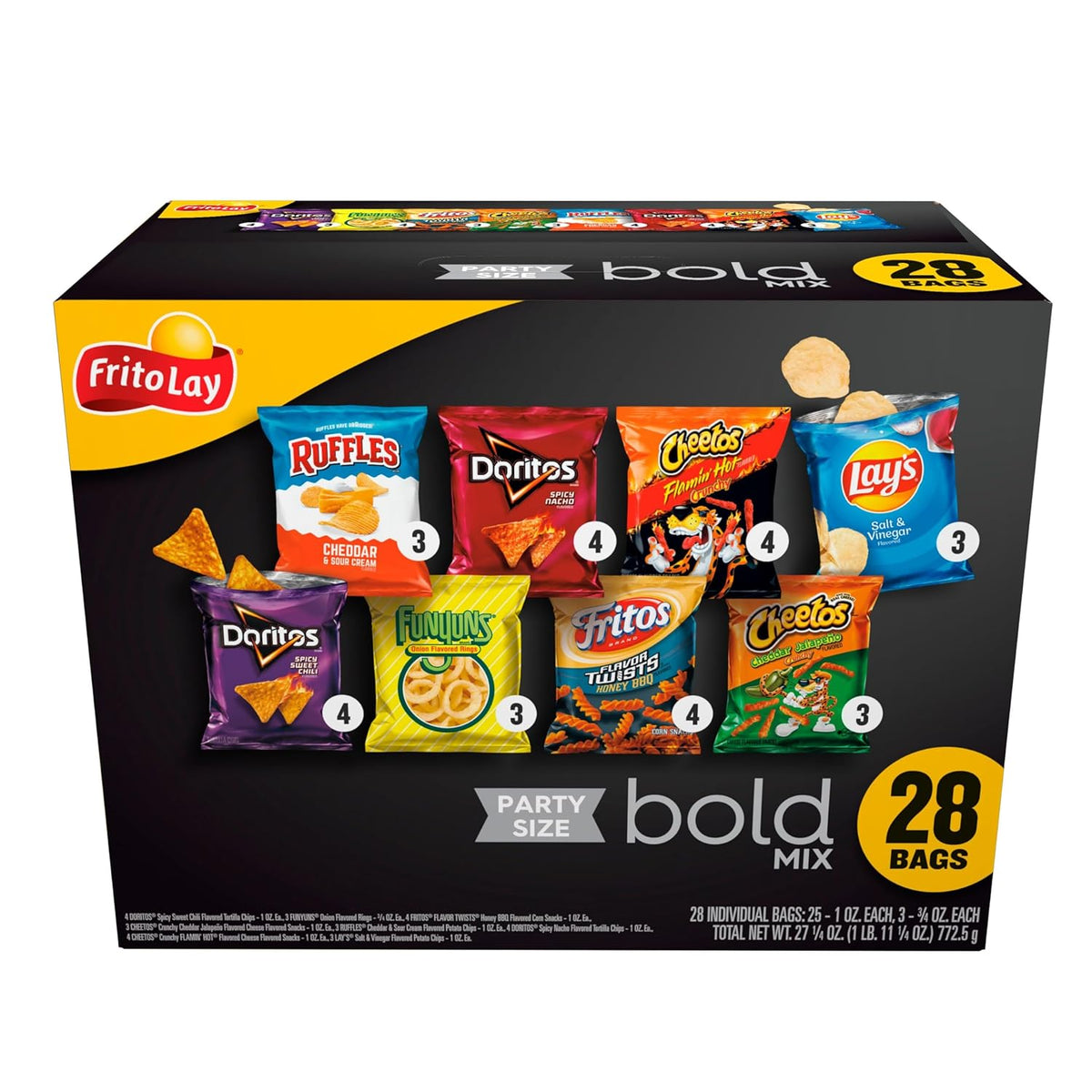 28 Count Bold Mix Chips Variety Pack S645951