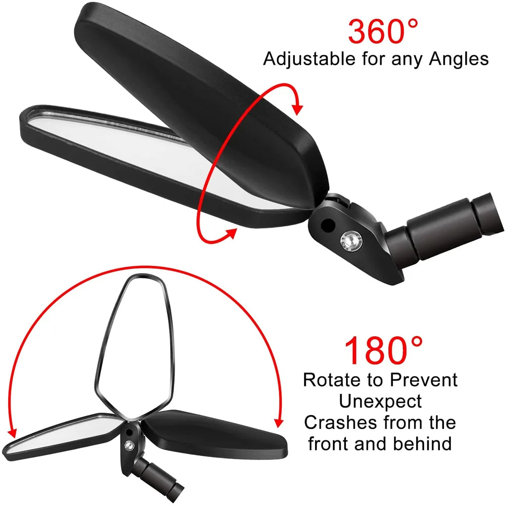 360° Rotatable Bicycle Rearview Mirror I453