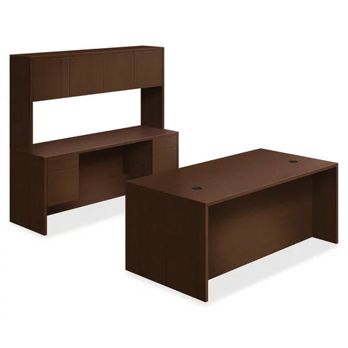 Mocha Laminate 2-Drawer 48" x 24" Work Surface W340