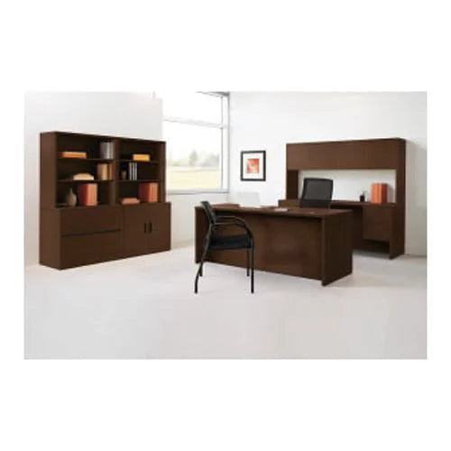 Mocha Laminate 2-Drawer 48" x 24" Work Surface W340