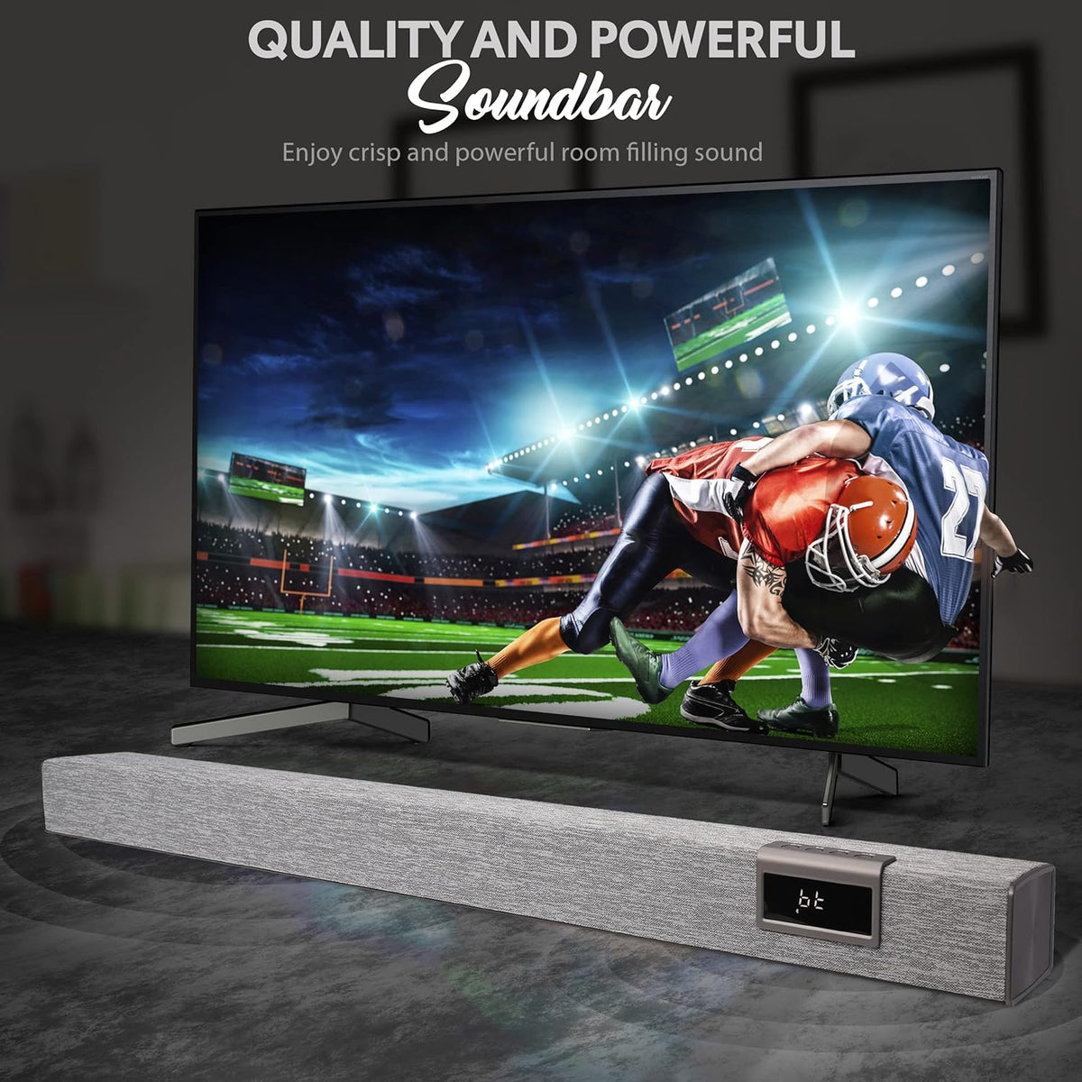 60W 35" Bluetooth Sound Bar with Remote Control R979