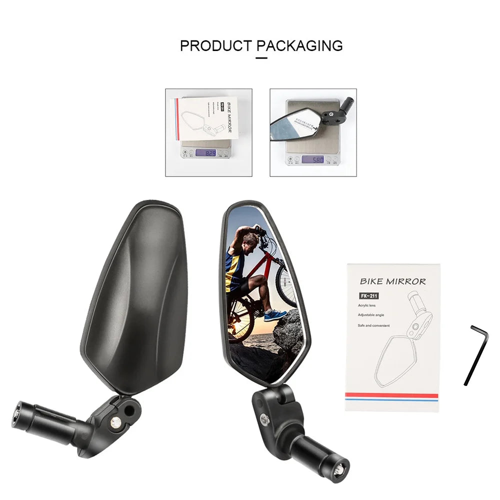 360° Rotatable Bicycle Rearview Mirror I453